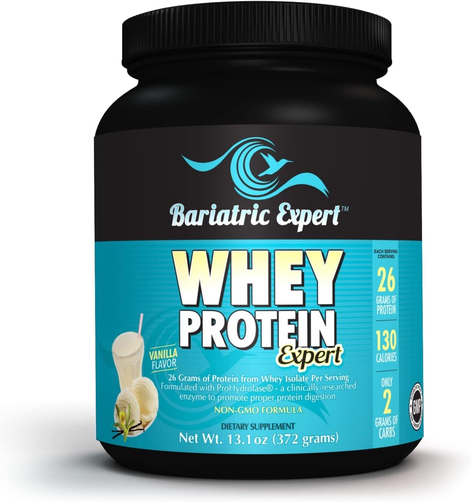 Expert bariatrique Vanilla Whey 26 Isoler la poudre de protéines avancées/Plus Prohydrolase® pour la digestion des protéines