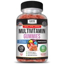 Kaya Naturals Adult Multi Vitamin Gummy, 120 Count, Biotin, Vitamin A, B-12, C & E, einschließlich Zink, Folsäure, Erdbeeren Flavor (120 Gummi)