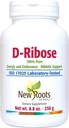 NEW ROOTS HERBAL - Poudre D-Ribose 250g - Supplément Ribose D - Support sportif
