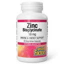 Natürliche Faktoren Zink Bisglycinat, 50 mg, 60 vegetarische Kapseln