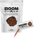 Superdrink de champignons, Chaga Extrait de champignons Concentré liquide avec des antioxydants pour la lutte contre l'inflammation et l'immunité Boost, Beta-Glucans pour la santé cardiaque, sans oxalate, 31 packets à simple service