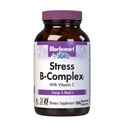 Bluebonnet Nutrition Stress Relief B Complex Gemüse Kapseln, Vitamin B6, B12, Biotin, Folate, Vegan, Gluten & Soy & Milk Free, Kosher, Unflavored, 100 Count