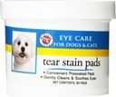Miracle Care Tear Stain Pads, 90 Single Use Pre-Soaked Pads to Gently Clean and Soothe Dog and Cat Eyes, Non Stinginging Formula, um Tear Stains zu verbessern und Eye Debris zu entfernen