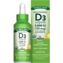 Nature's Truth Vitamin D3 Liquid | 5000 IU | 2 fl oz | Non-GMO und Gluten kostenlose Ergänzung