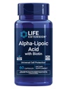 Life Extension Alpha-Lipoic Acid mit Biotin, für Zellschutz, Universal Antioxidans für Leber & Nerve Gesundheit, Glutenfrei, Non-GMO, 60 Kapseln