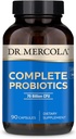 Dr. Mercola Complete Probiotics - 90 Portionen- Tägliche probiotische Ergänzung - 70 Billion CFU - Säure & Bile Resistant - fördert Verdauungs-Gesundheit und unterstützt Immunsystem