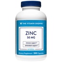 Vitamin Shoppe Zink 50 MG pro Servierung (200 Kapseln)