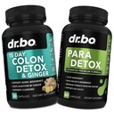 Colon Cleanser Detox & Intestinal Supplement - 15 Tage Colon Cleanse Pillen mit Ginger, Wormwood, Black Walnut, Cloves Complex - Bowel Movement Supplements for Stomach Bloating Gut Loss Support