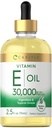 Carlyle Vitamin E Öl | 30,000 IU | 2.5 fl oz | Ingestible & Topical Grade | Feuchtigkeitsspendend für Haut | Vegetarisch, Non-GMO, Glutenfreie Ergänzung