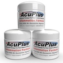 AcuPlus - Fortgeschrittene Schmerzlinderung topische entzündungshemmende Creme, um Muskel- und Gelenkschmerzen zu beruhigen - Arthritis, Bursitis, & Tendonitis - Fast-Acting-Formel mit natürlichen Inhaltsstoffen - je 4 Unzen, Packung mit 3