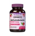Bluebonnet Nutrition EarthSweet Methylcobalamin 5.000 mcg Aktive Coenzym-Form von Vitamin B12 unterstützt Energie-Boost & Stoffwechsel - Vegan, Gluten-Free - Raspberry Flavor - 60 Kautabletten