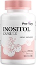Inositol Supplement, Myo-Inositol & D-Chiro Kapseln mit Folat, Vitamin D, Regulate Menstrual Cycle & Ovarian Support - 120 Count, 60-Day Supply