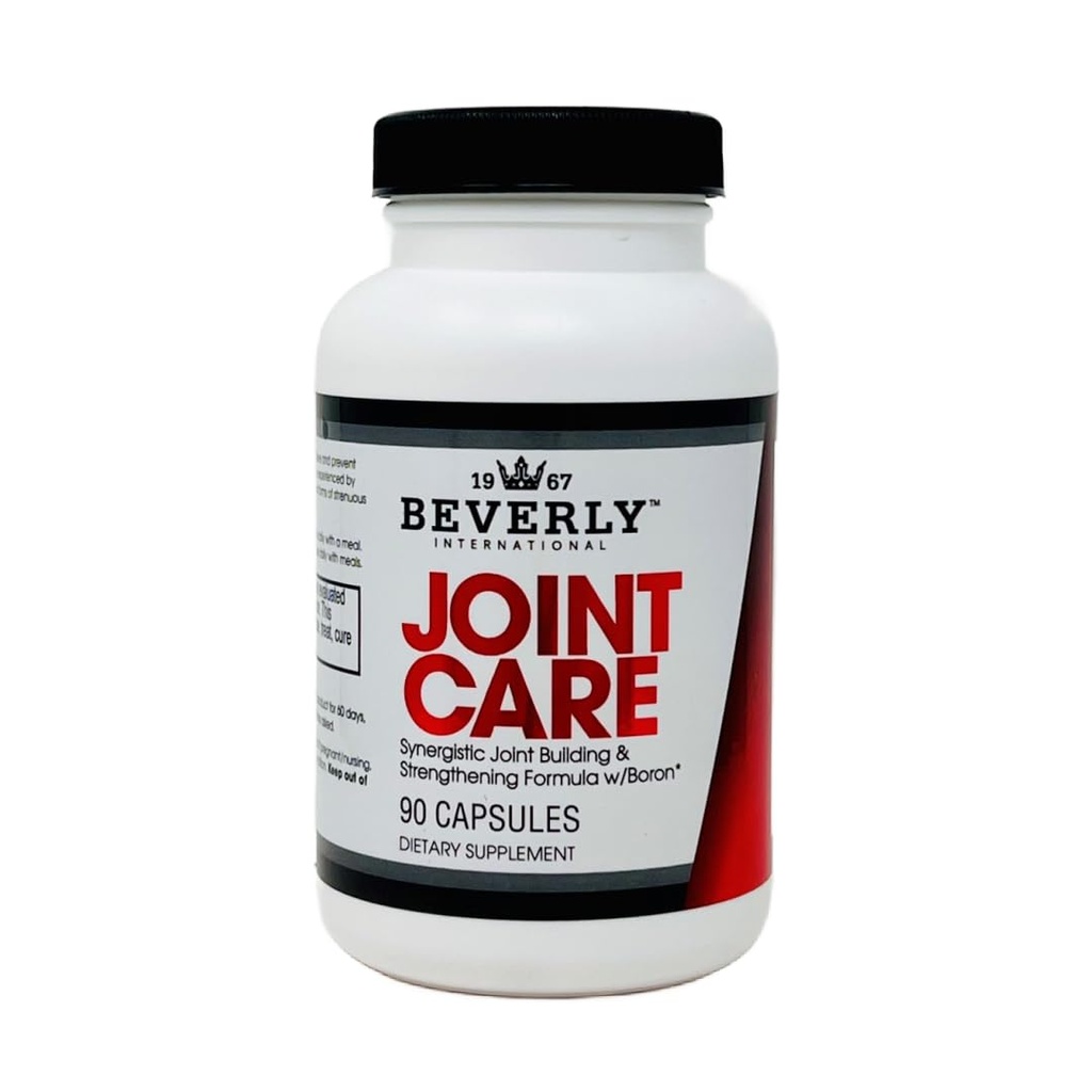 Beverly International Joint Care, 90 Kapseln. All Over Joint Support. 3-Stufen-Gebäudeformel mit Glucosamin, Chondroitin, MSM, Hyaluronsäure. Steigern Sie die Mobilität mit weniger Unglück.