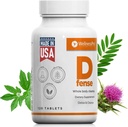 Detox Cleanse, Gut & Liver Cleanser, pflanzliche Nahrungsergänzung, Milchdistel, Goldenseal, Senna, Calcium & Magnesium, Probiotika, Multivitamin & Multimineral, 120 Tabletten