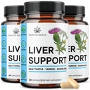 Liver Cleanse & Repair Formula - Herbal Liver Support Supplement mit Milk Thistle Dandelion Root Turmeric, Artichoke Extract for Liver Health - 180 Count