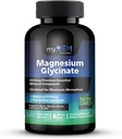 Magnesium Glycinat, 500mg Premium Essential Mineral Compound, Chelat für Maxium Absorbtion, unterstützt Knochen, Muskel, Nerven und Herzgesundheit (60 Servierungen)