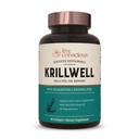 Live Conscious KrillWell, Gemeinsame und kognitive Unterstützung | Zertifiziertes nachhaltiges Krillöl 2X effektiver als Fischöl - 30 Tage Versorgung