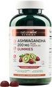 NatureWise Ashwagandha Gummies - Erdbeere Kiwi - KSM-66 mit Vitamin D3 - Calming Mood Support - Vegetarisch - Non-GMO, Gelatin und Gluten frei - 180 Count[3-Monatsversorgung]