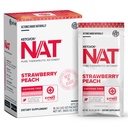 PRÜVIT OS NAT Erdbeer Peach Keto Ergänzungen – Koffeinfrei - für Männer und Frauen (20 Count)