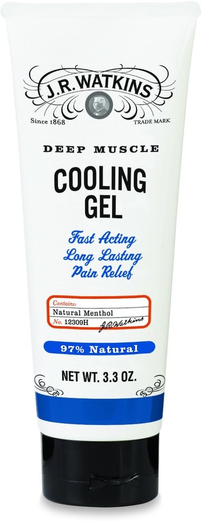 J.R. Watkins Deep Muscle Cooling Gel, Default, 3.3 Unze