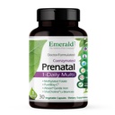 Emerald Labs Prenatal 1-Daily Multi - Prenatal Multivitamin mit methyliertem Folat, Eisen, Ganz-Food Blend &amp; Mehr - Sojafrei, Glutenfrei - 30 Gemüsekapseln