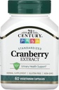 Cranberry Extrakt aus dem 21. Jahrhundert, Standardisiert, 60 vegetarische Kapseln