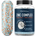 Supplément de zinc Microbeadlets avec du cuivre pour le soutien immunitaire.