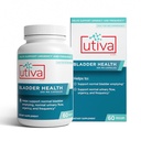 Szio+ Utiva Blasengesundheit - Kontroll-Ergänzung für Overactive Bladder und Lower Urinary Tract Health - Klinisch erwiesen, um Häufigkeit und Dringlichkeit zu reduzieren - 60 Kapseln