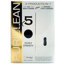 Purilean X5 Complete Body Cleanser 2 en 1 Détox - Support de nettoyage double résistance - Détoxification 5 jours pour éliminer les toxines - 20 capsules + 1 softgel rapide (2 pack)