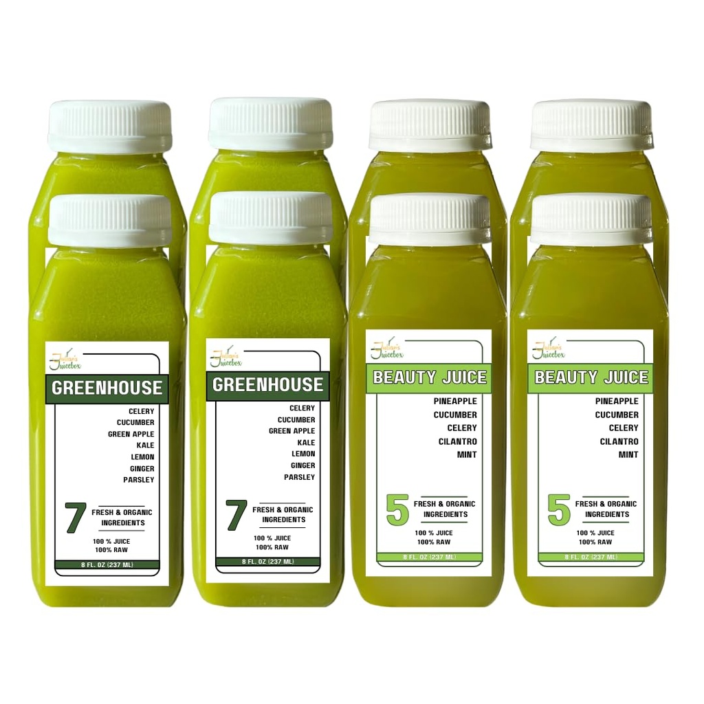 3 Tage Bio Raw Low Sugar Juice Cleanse - Lose Weight, Curve Cravings & Reboot Ihr System - auch für Kinder!