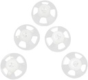 Hörgerät Ohrstück offene Dome 6mm 5-Pack komfortable PSAP (Persönliche Sound Verstärker Produkt) Kit Ohrspitzen unsichtbar, perfekt für Open Air (offene Passform), Außer für RIC