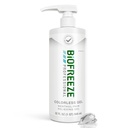 Biogeler Gel professionnel soulagement de la douleur pour genou, cou, hanche, articulaire, épaule, & simple mal de dos, Arthrite soulagement de la douleur, mal de muscles, sans couleur gel menthol 32 Fl Oz