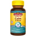 Natur Made Wellblends Calm & Relax, Ashwagandha 125mg, Magnesium 300 mg, 54 vegetarische Kapseln