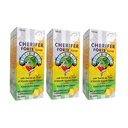 3 CHERIFER Forte Syrup w/Taurine & Double Chlorella Wachstumsfaktor + Zink 120ml