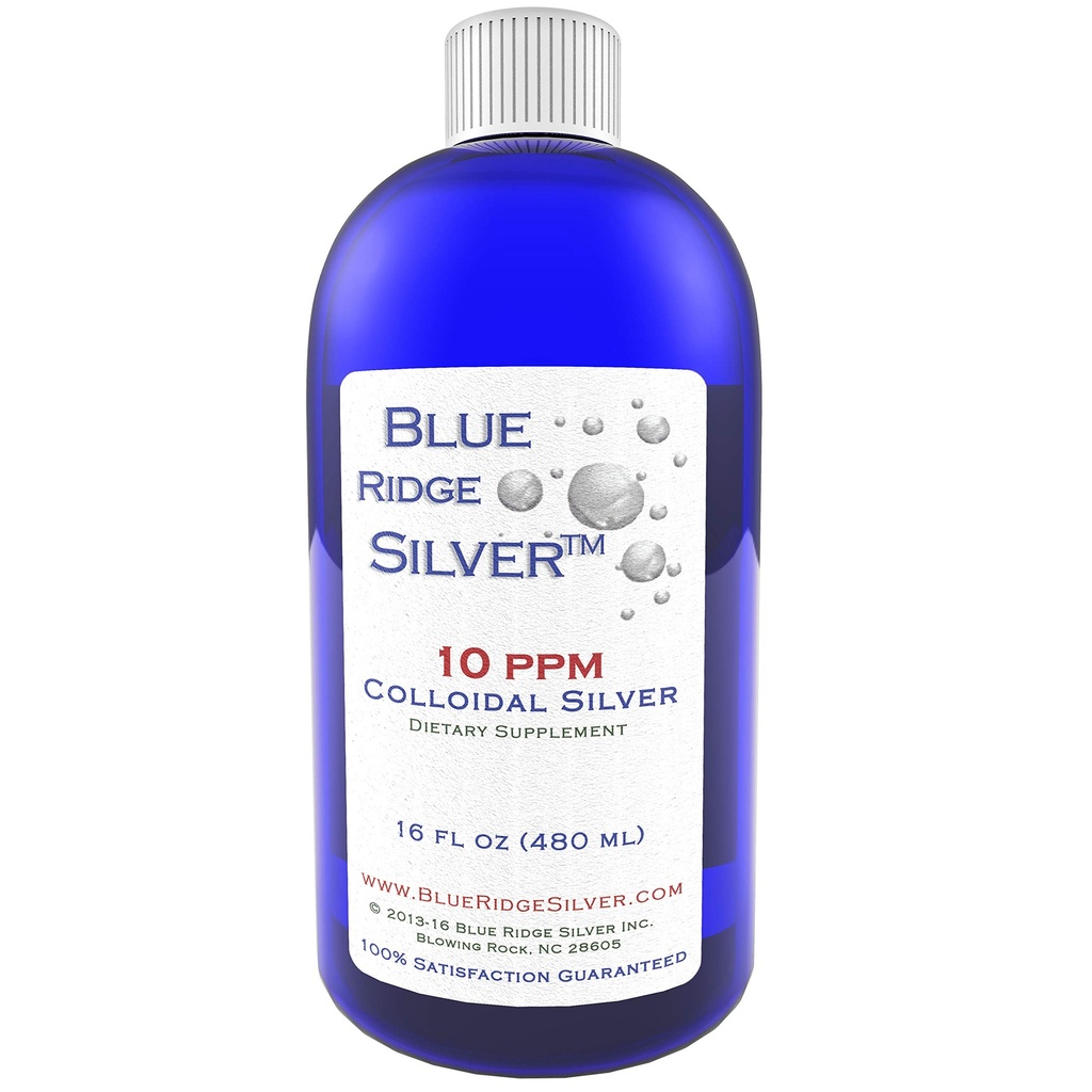 10 ppm 16 oz Kolloidale Silber natürliche Immununterstützung Gesundheitsergänzung