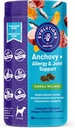 NaturVet Evolutions Anchovy + Allergy & Joint Support 90ct Soft Chews für Hunde - Anchovy Oil, Bone Broth - Hilft die Pflege normaler Histamin Levels - Hilft die Unterstützung normaler Entzündungsreaktionen