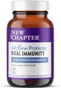 New Chapter All-FloraTM Probiotic Dual Immunity, Clinical-Strength Ingredients - Highly Concentrated Probiotics for Active Immune Support & Gut Health + Immun-Boosting Fermented Postbiotics, 30 ct