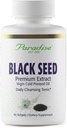 Paradise Black Seed Oil, Reich an Antioxidantien, Immununterstützung, Super Potent, Ultra Pure, Vegan, Non GMO, Glutenfrei, 60 Softgels
