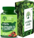 Complexe générique de vitamine B 100 % RDA - 200 comprimés/capsules - Supplément de vitamine B (B1, B2, B3, B5, B6, B7, B9, B12), vert