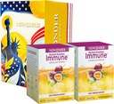 Immun Booster Fizzy Getränk Mischung Kräuterergänzung Hergestellt mit Astragalus, Ginger, Jujube, Atractylodes, Passionsfrucht, keine Künstlichkeit, 10packs (2 Boxen)