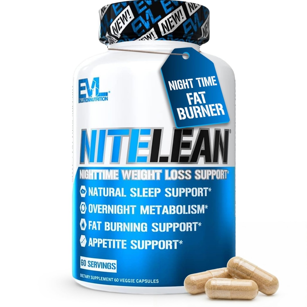 Night Time Fat Burner für Weight Loss Support - Belly Fat Burner für Männer & Frauen mit grünem Tee und weißen Nierenbohnen Extrakt - Nacht-Metabolismus Booster & Schlaf-Optimizer zu helfen hartnäckige Fettverluste