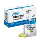 Chargel White Grape, Koffeinfreies Instant Energy Gel Laufen, Biking, Workout, Wandern Essentials für Damen und Herren, Geschenke für Läufer - Carbs Vitamins, Glutenfrei - Pack of 6 Gels - 6.35oz Jedes