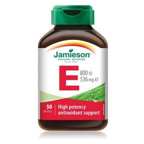 Jamieson Vitamine E 800 UI, 50 softgels