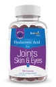 Gummées d'acide hyaluronique Hyalogic Gummées d'acide hyaluronique à saveur de baies mélangée Gummées HA – Vitamines sans gluten pour adultes - Supplément HA pour articulations, peau et yeux (30 Nombre)