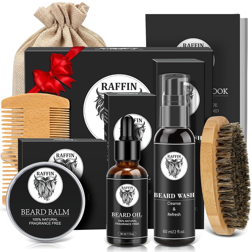 Cadeaux pour hommes - Kit de barbe pour les hommes auto-soins, Outfits pour hommes routinier, anniversaire