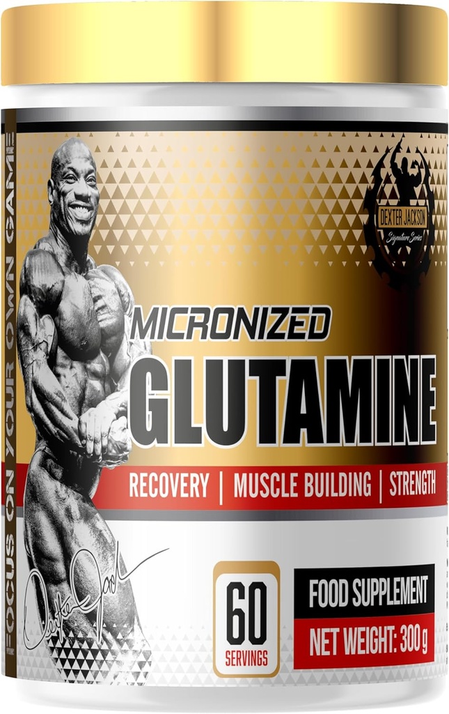Glutamine micronisée série d'or 60, 300g