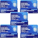 Hydrochlorure de terbinafine 1% pour 1 semaine Athlètes Traitement des pieds Crème antifongique Soulagement rapide des symptômes et prévient la récidive 1 oz (30 g) 5 Pack
