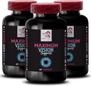 Bessere Sicht - EYE VISION SUPPLEMENT - Fokusschärfer, Crisp Vision, Klareres Bild, Fokusvorteil, Vision Klarheit, Pure Wahrnehmung, Vision Stärke, Klare Aussicht, Helle Szenen 3 Flaschen 180 Caps