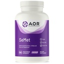 AOR, SeMet, Selenomethionin eine natürliche Form von Selen, unterstützt normales Zellwachstum und Entwicklung, fördert Immunität, Mineralergänzung, 90 Kapseln (90 Servietten)