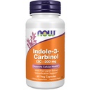 MAINTENANT Aliments suppléments, Indole-3-Carbinol 200 mg avec extrait de Lin Lignan, 60 gélules de Veg